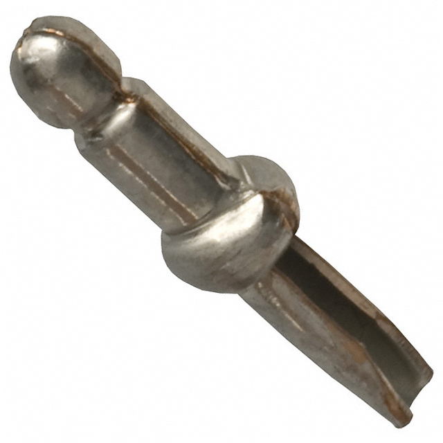 60802-2 TE Connectivity AMP Connectors  PC Pin Single Post Connectors